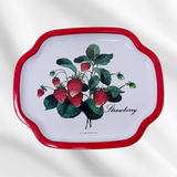 Snackin’ on Strawberries Tin Tray