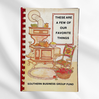 1982 Cookbook Southern Business Group Fund