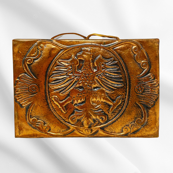 Copper Relief On Wood