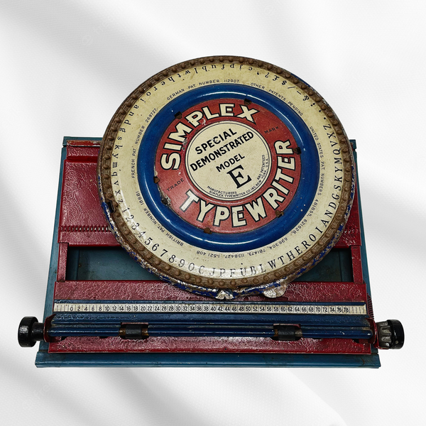 Simplex Typewriter Model E
