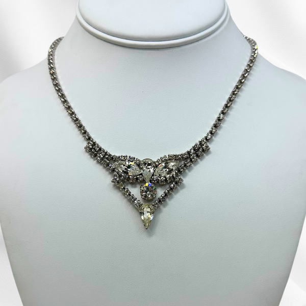 Drippin’ in Rhinestones Necklace