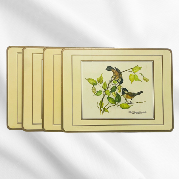 Cork-Backed Bird Placemats