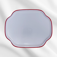 Snackin’ on Strawberries Tin Tray