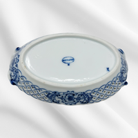 Meisses Blue Onion Pattern Basket Dish