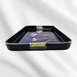 Japanese Black Serving Trays