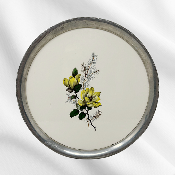 Magnolia Pewter & Porcelain Platter