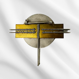Eve Kaplin Modernist Brooch