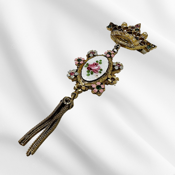 Royal & Floral Ornate Brooch