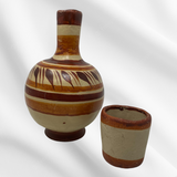Mexican Handmade Carafe & Cup