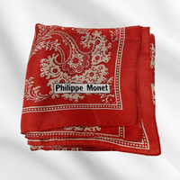 Philippe Monet Silk Scarf