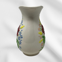 Atlantic Mold Floral Pitcher