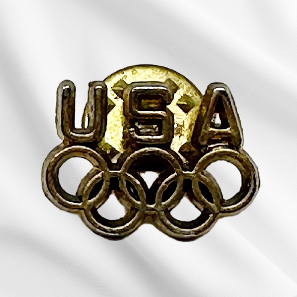 Brass USA Olympics Pin