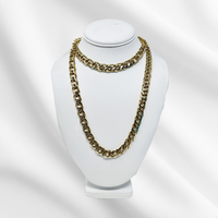 Double Link Gold Chain (36”)