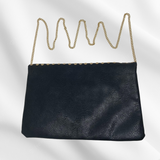Gold Studded Envelope Crossbody Purse