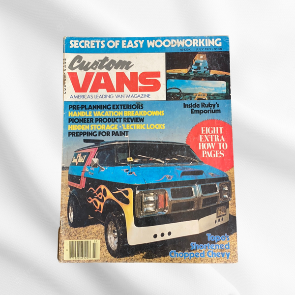 September 1977 1001 Truck & Van Ideas Custom Vans Magazine