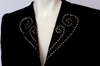 Power Suit W/Rinestones
