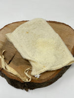 Ivory Wool Baby Bonnet Hat