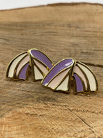 Ginkgo Clip On Earrings