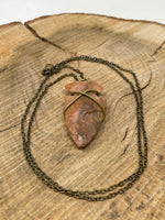 Native American Arrowhead Necklace