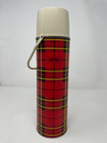 1964 Plaid Thermos