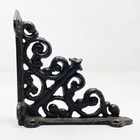 Victorian Cast Iron Shelf Bracket Set