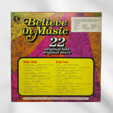 “Believe In Music: 22 Original Hits” Record