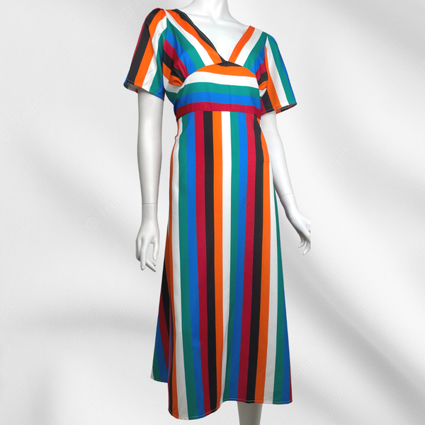 Coeur De Vague Striped Dress