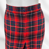 Pendleton Red Tartan Trousers