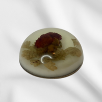 Vintage Rose Paperweight