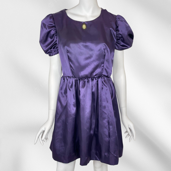 Purple Cameo Dress