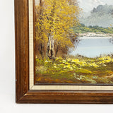 Signed Large Oil Painting Landscape