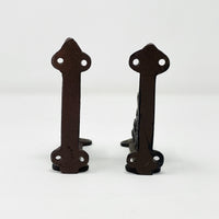 Victorian Cast Iron Shelf Bracket Set