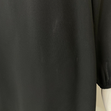 Beaded Bib Sheer Shift Dress