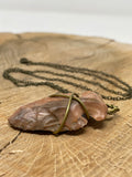 Native American Arrowhead Necklace