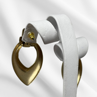 Art Deco Door Knocker Earrings