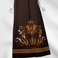 Vintage Fall Brocade Skirt