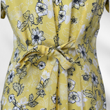 Pleated Sunshine Floral Dress
