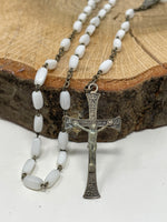 White Rosary