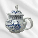 Blue & White Porcelain Teapot