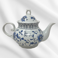 Blue & White Porcelain Teapot