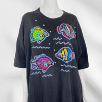 Pearl Bubble Tropical Fish T-Shirt