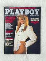 Vintage Playboy November 1984