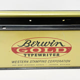 Toy Berwin Gold Typewriter