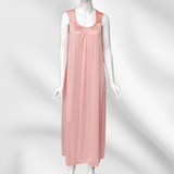1980’s Pink Braid Trim Nightgown Set