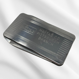 Stainless Steel Money Clip & Pocket Knife