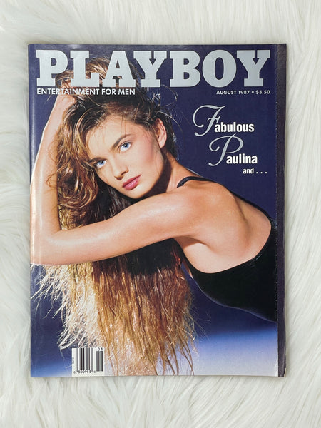 Vintage Playboy August 1987