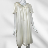 1980’s Cream Scalloped Nightgown