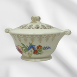 Edwin. M. Knowles Sugar Bowl w/ Lid