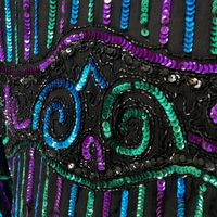 Jewel Tone Sequin Jacket