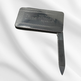 Stainless Steel Money Clip & Pocket Knife